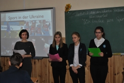 Відкритий урок з німецької мови у 8-А класі, кер.Воловод Н.О.