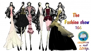 The Fashion show 2016 в школі № 166. Відео